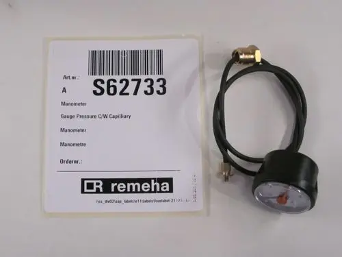 Remeha  Manometer, S62733, Artikel in Kategorie